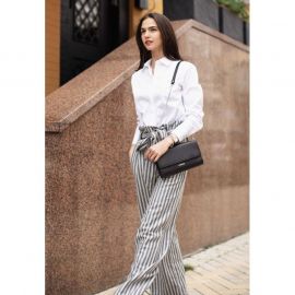 Женская кожаная сумка-трансформер черная Blackwood, фото 1