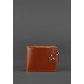 Кожаное портмоне 4.3 светло-коричневое, фото 1