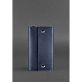 Кожаный клатч-органайзер (Тревел-кейс) 5.0 Темно-синий, фото 1