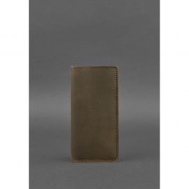 Кожаное портмоне-купюрник 11.0 темно-коричневое, фото 1