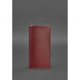 Кожаный тревел-кейс 3.1 бордовый Краст, фото 1