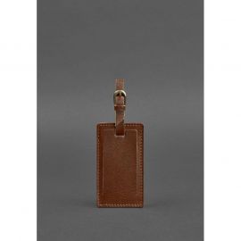 Кожаная бирка для багажа 3.0 Светло-коричневая, фото 1