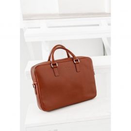 Кожаная деловая сумка Briefcase 2.0 светло-коричневый, фото 1