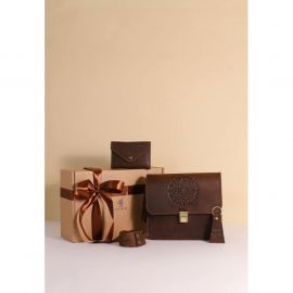 Женский подарочный набор кожаных аксессуаров Мюнхен, фото 1