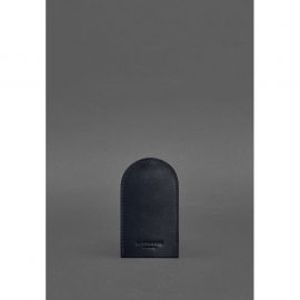 Кожаная ключница 2.0 темно-синий Краст, фото 1