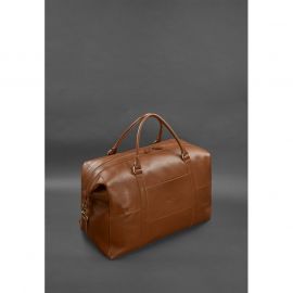 Кожаная дорожная сумка светло-коричневая Краст, фото 1