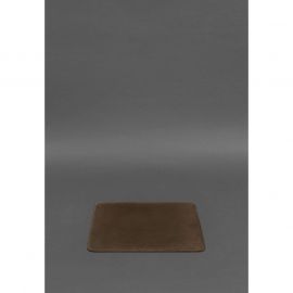 Коврик для мышки из натуральной кожи 1.0 темно-коричневый Crazy Horse, фото 1