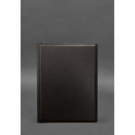 Кожаная папка для документов на подпись темно-коричневая, фото 1