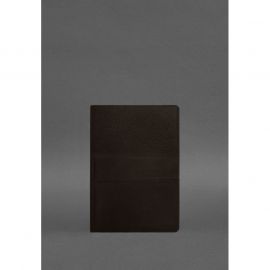 Кожаный блокнот А5 (софт-бук) 9.3 коричневый, фото 1