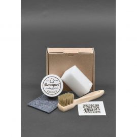 Набор для ухода за кожаными изделиями в коробке, фото 1