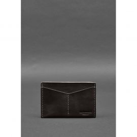 Кожаная обложка-органайзер для документов 6.2 темно-коричневый краст, фото 1