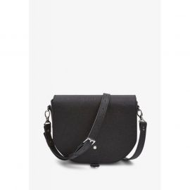 Женская кожаная сумка Ruby L черная Saffiano, фото 1