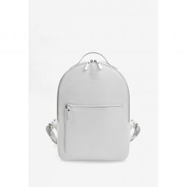 Кожаный рюкзак Groove M белый, фото 1