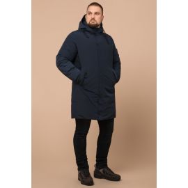 Парка синяя мужская зимняя модель 23425, фото 1