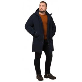 Зимняя темно-синяя парка для мужчин модель 23425, фото 1