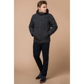 Куртка на зиму мужская графитовая модель 24534, фото 1