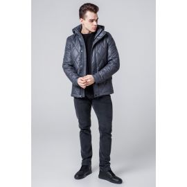 Ветровка темно-серая мужская осенне-весенняя модель 1489, фото 1