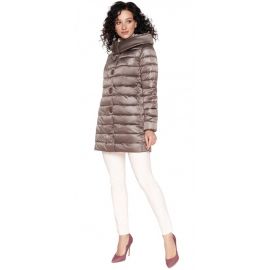 Воздуховик женский осенне-весенний с удобным капюшоном цвет темная пудра модель 35120, фото 1