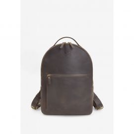 Кожаный рюкзак Groove M темно-коричневый винтаж, фото 1