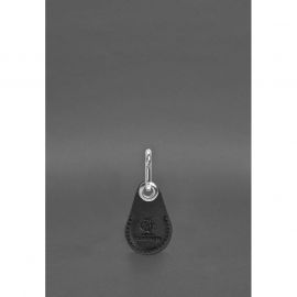 Кожаный чехол для Apple AirTag без окошка Черный, фото 1