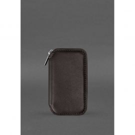 Кожаная карманная ключница 6.0 PREMIUM темно-коричневая, фото 1