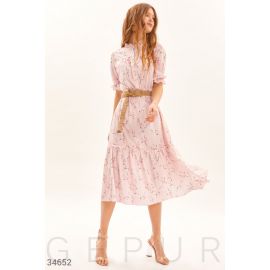 Платье нежно-пудрового цвета 34652, фото 1