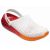 Кроксы мужские белые с красно-оранжевым Crocs LiteRide Graphic Clog оригинальные Сабо Crocs, фото 1