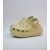 Women's Crocs CRUSH CLOG Кроксы бежевые, фото 3
