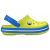 Crocs Crocband Kids Tennis Ball Green/Ocean – Детские кроксы зелёные (салатовые) оригинал, фото 1