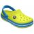 Crocs Crocband Kids Tennis Ball Green/Ocean – Детские кроксы зелёные (салатовые) оригинал, фото 2