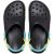 Crocs All-Terrain Black/Multi — вид сверху, оригинальные сабо с ярким дизайном