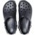 Crocs All-Terrain Black — верхний вид чёрных сабо с вентиляционными отверстиями, оригинал