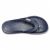 Crocs Bayaband Flip Navy — вид сверху, анатомическая форма и логотип, оригинал