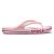 Оригинальные Crocs Bayaband Flip Petal Pink — розовые женские вьетнамки, вид сбоку