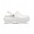 Оригинальные Crocs Bella Clog White — белые сабо на платформе, вид сбоку