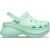 Женские кроксы Crocs Classic Bae Neo Mint — вид сбоку