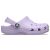 Crocs Classic Kids Clog Lavander — боковий вигляд дитячих сабо лавандового кольору
