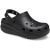 Crocs Classic Kids Cutie Black — передня частина чорних сабо