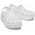 Crocs Classic Kids Cutie White — пара білих сабо для дівчат