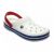 Crocs Crocband White Blue спереди