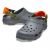Пара Crocs Grey/Multi — унисекс сабо, серый цвет, повседневная обувь