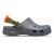 Crocs All-Terrain Grey/Multi — сабо сбоку, комфортная форма, вентиляция