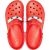Crocs McQueen — вид сверху, элементы персонажа из мультфильма Cars