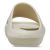 Crocs Mellow Recovery Slide Bone — стильные шлепанцы бежевого цвета, вид сзади, оригинал