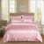 Постельное белье из натурального розового шелка, комплект. Розовый перламутр Silk Kiss, фото 1