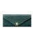 Женский кожаный кошелек Керри 1.0 зеленый Crazy Horse, фото 6