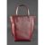 Кожаная женская сумка шоппер D.D. бордовая, фото 6