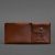 Кожаное портмоне-купюрник 8.0 светло-коричневое, фото 4