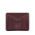 Женская кожаная визитница 5.0 бордовая Crazy Horse, фото 5