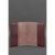 Кожаная обложка для блокнота 6.0 (софт-бук) Бордовая Краст, фото 2